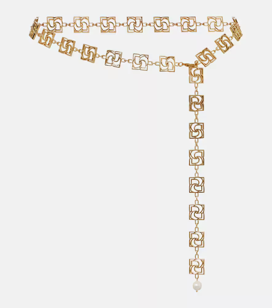 Magda Butrym Faux pearl chain belt | Mytheresa (US/CA)