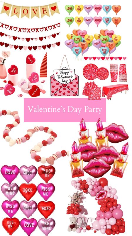 Valentine’s Day party supplies 

#LTKFind #LTKkids #LTKSeasonal