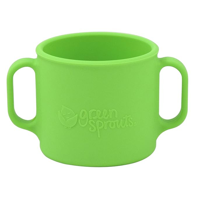green sprouts Learning Cup | Silicone helps avoid harmful chemicals | Helps toddler develop indep... | Amazon (US)