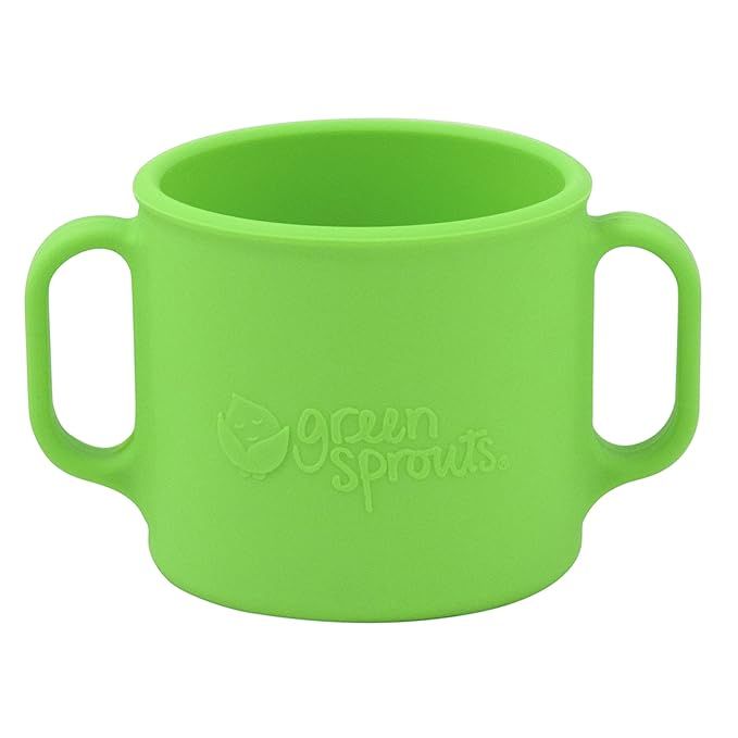 green sprouts Learning Cup | Silicone helps avoid harmful chemicals | Helps toddler develop indep... | Amazon (US)