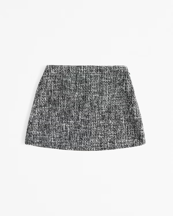 Women's The A&F Scarlett Tweed Mini Skort | Women's New Arrivals | Abercrombie.com | Abercrombie & Fitch (US)