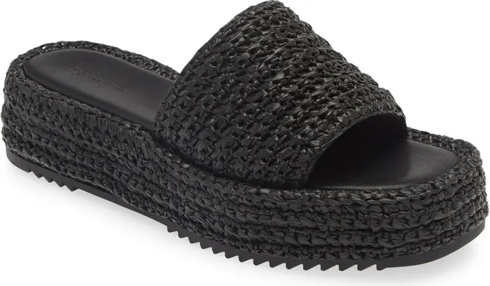 Open Edit Gisella Platform Slide Sandal (Women) | Nordstrom | Nordstrom