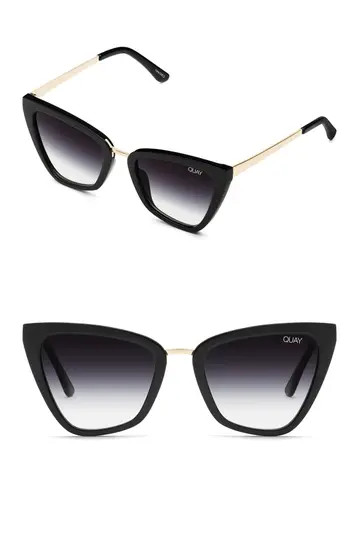 QUAY AUSTRALIA48mm Mini Reina Cat Eye Sunglasses | Nordstrom Rack