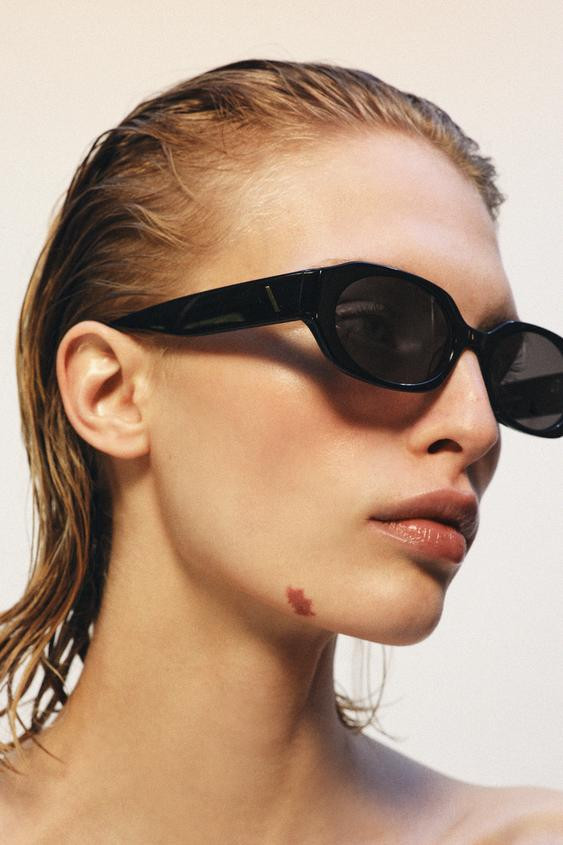 RECTANGULAR ACETATE SUNGLASSES | Zara Canada