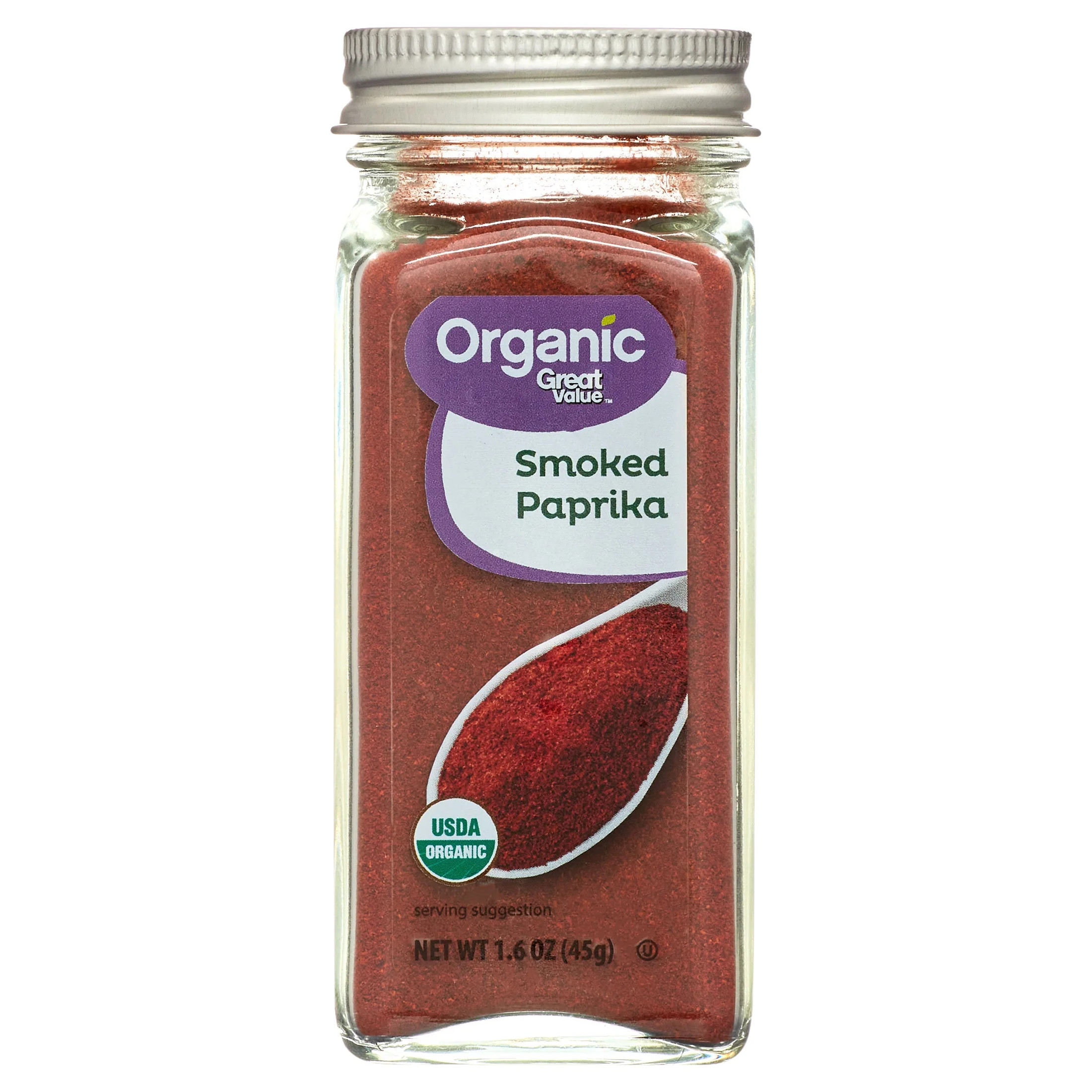 Great Value Organic Smoked Paprika, 1.6 oz | Walmart (US)