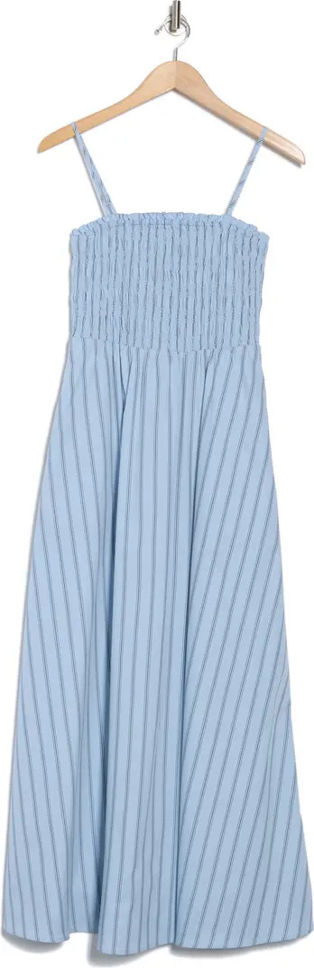 Steve Madden Smocked Poplin Maxi Dress | Nordstromrack | Nordstrom Rack