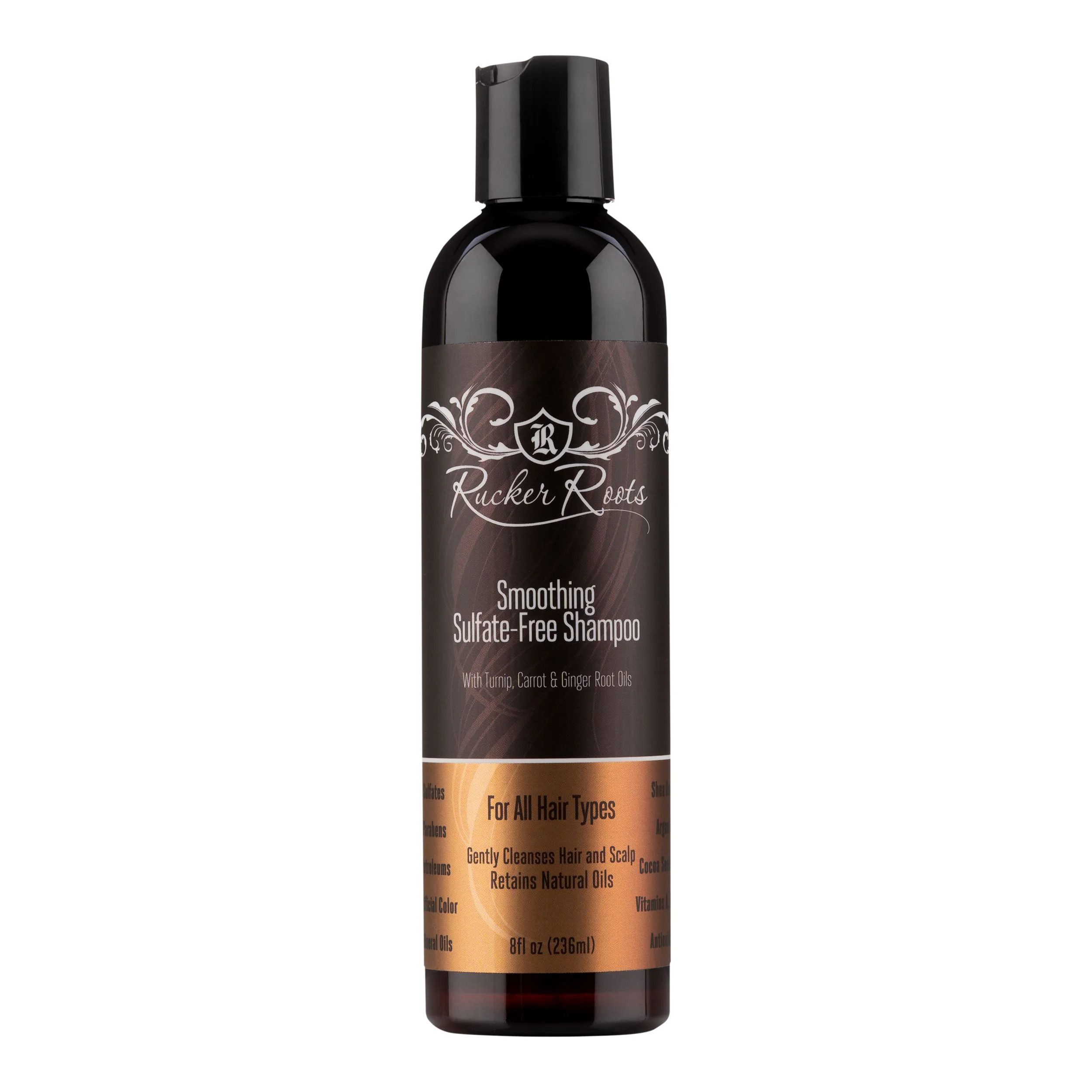Rucker Roots Smoothing Sulfate Free Shampoo with Turnip, Carrot, Ginger Root, 8 oz., Adult | Walmart (US)
