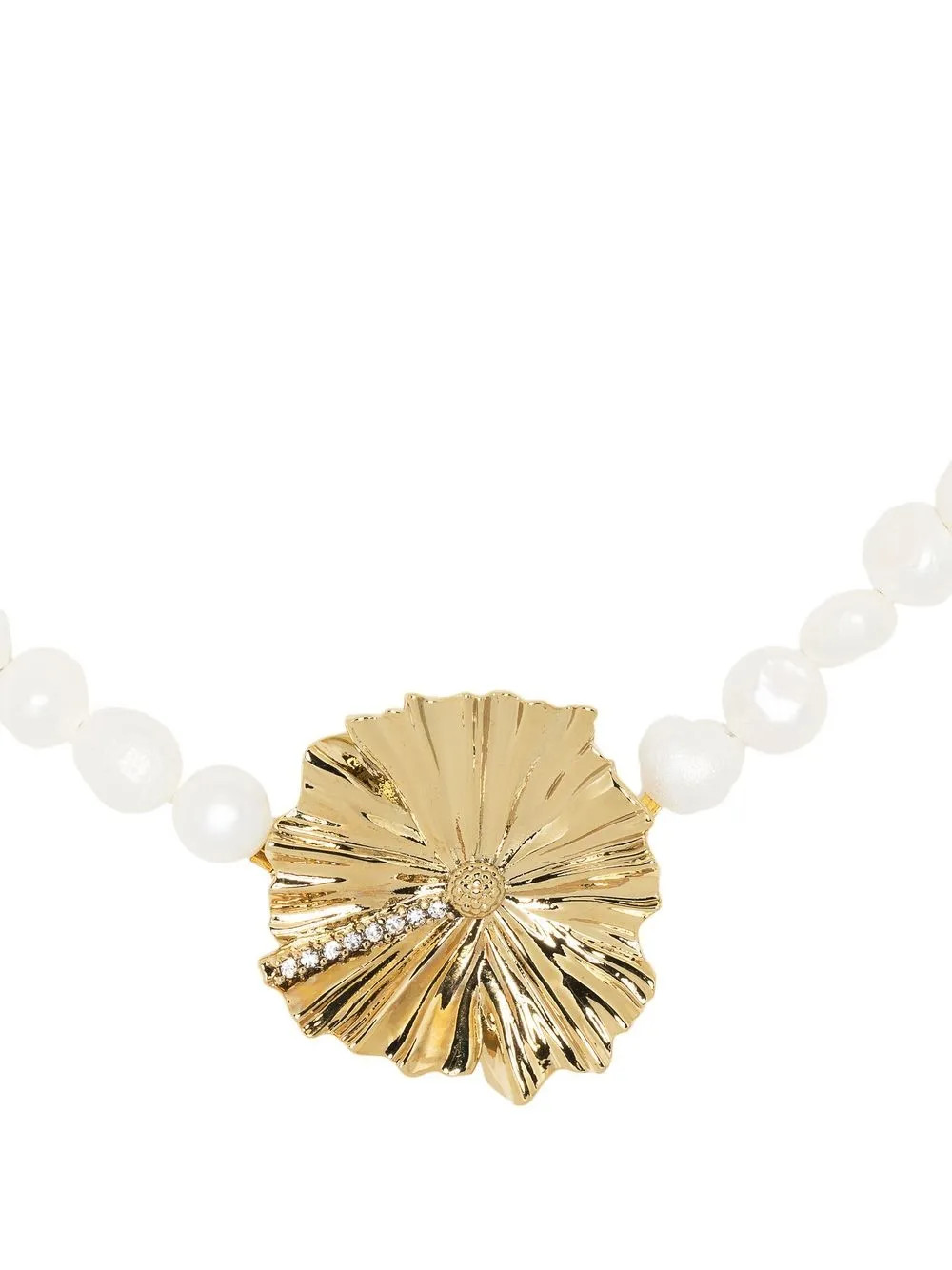 By Alona Inoa pearl-chain Necklace - Farfetch | Farfetch Global