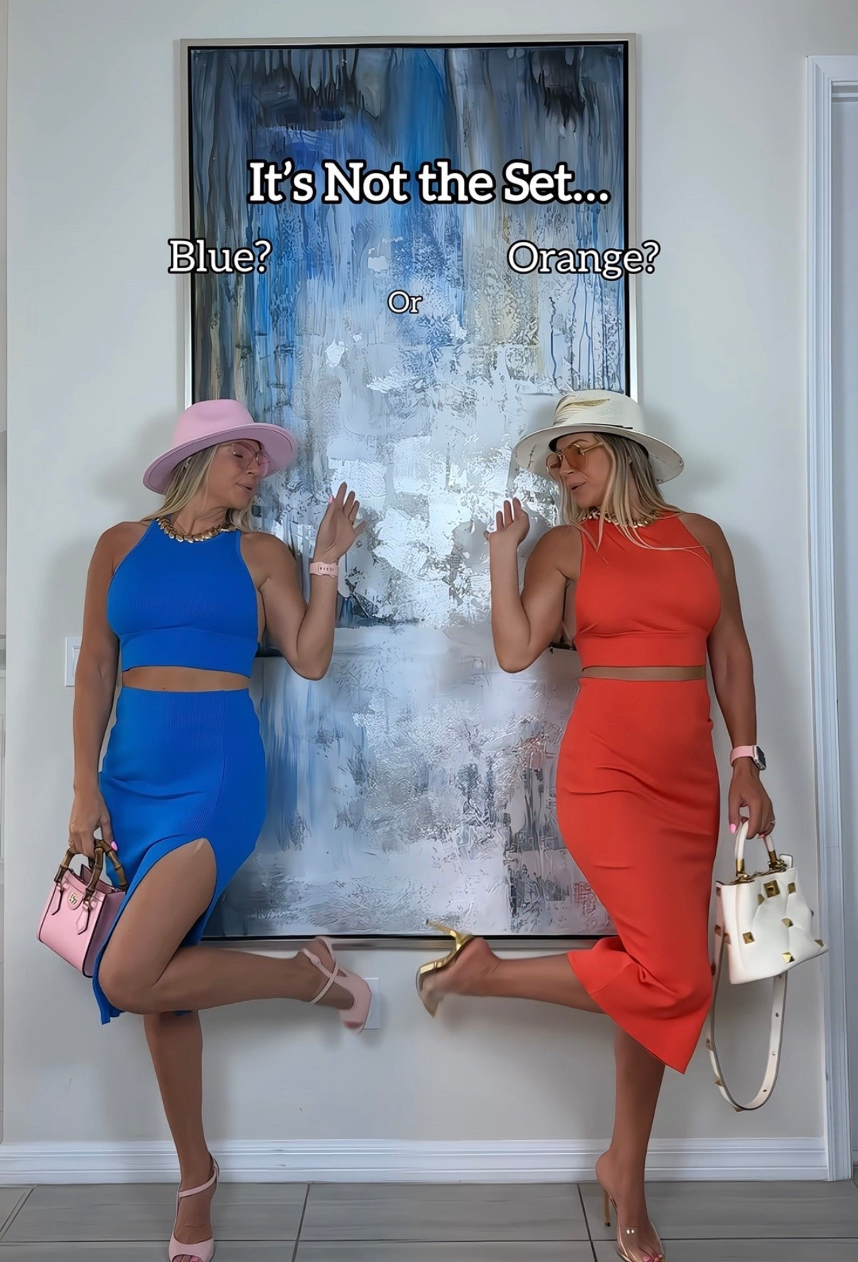 I’m obsessed with both!!!! Matching sets for summer. Super easy to dress them up and down! Easy to pack for travels no need to iron when you arrive!!! Come I’m in few other colors! Wearing size M in both. The blue one I had over a year now! Always reach for it for every vacation! 

#LTKSeasonal #LTKU #LTKTravel