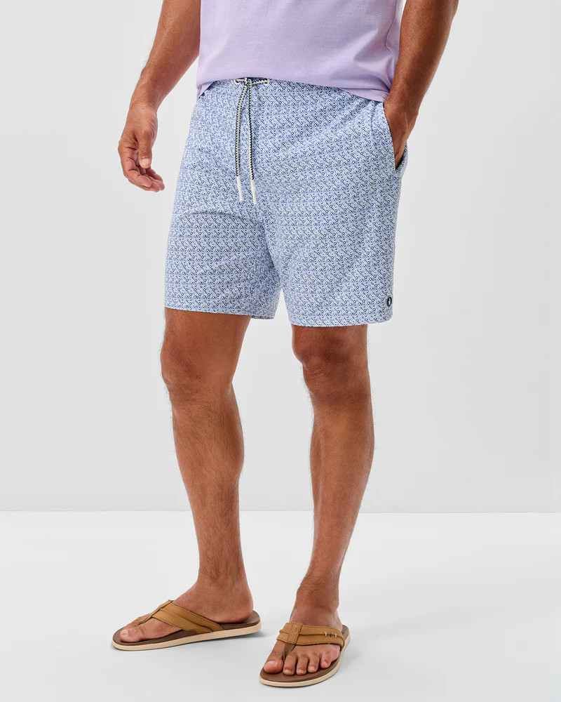 Half Elastic 7" Swim Trunks | johnnie O
