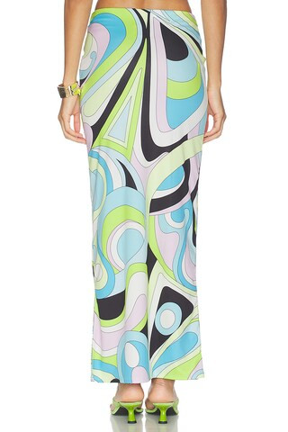 City Maxi Skirt in Mars Blue | Revolve Clothing (Global)