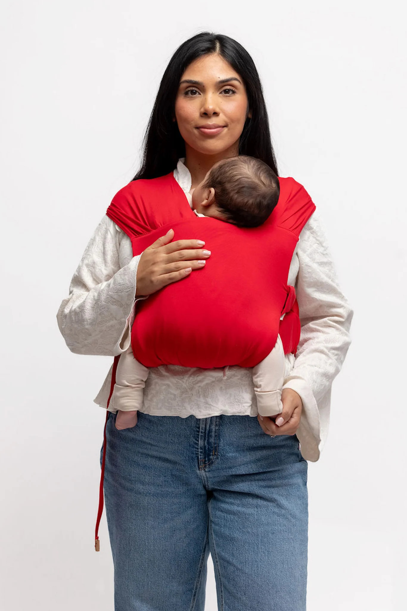 Cherry - Aerial Newborn Buckle Wrap | Wildbird