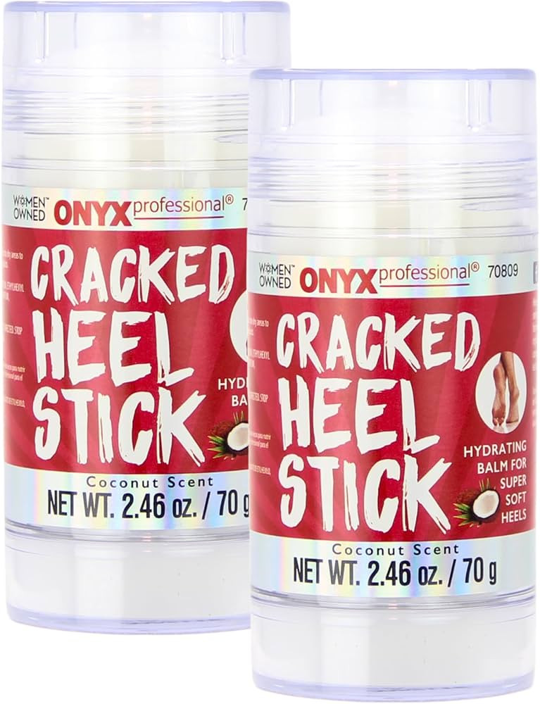 Onyx Professional Cracked Heel Repair Balm Stick (2 Pack) Dry Cracked Feet Treatment, Moisturizin... | Amazon (US)