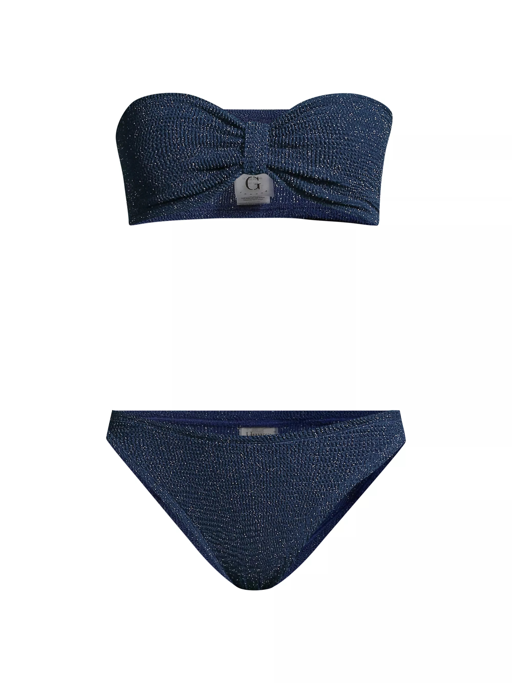 Jean Bow Two-Piece Bikini Set | Saks Fifth Avenue