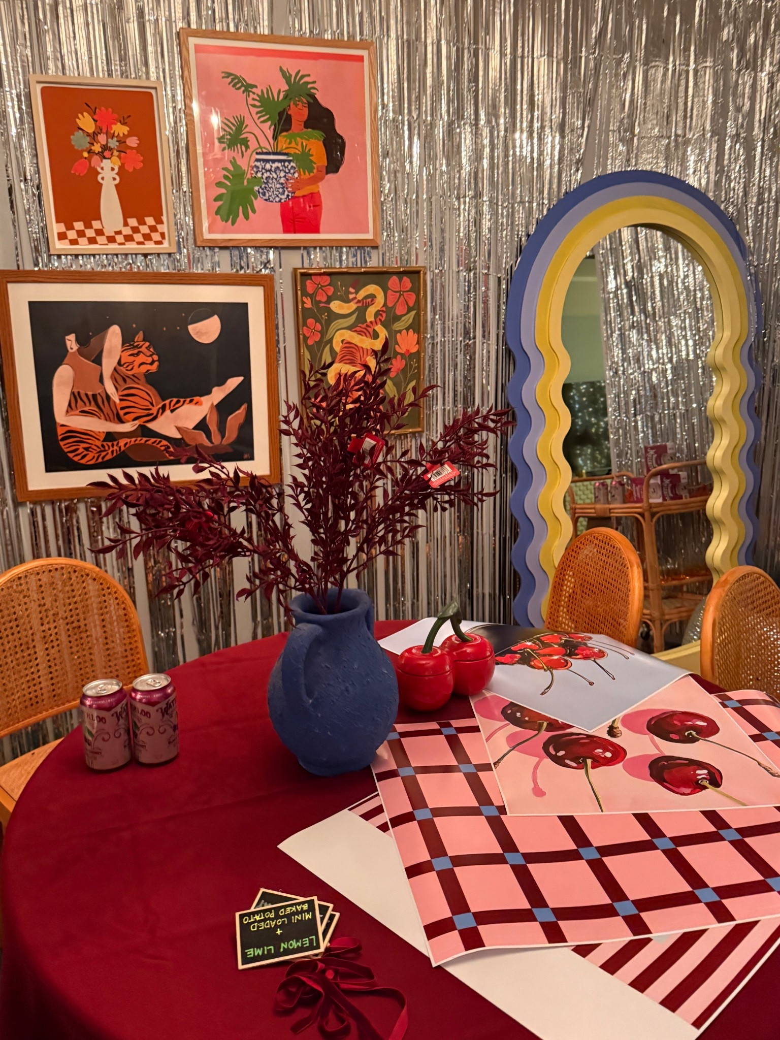 Cherry gallery wall! More to come!!

#LTKFindsUnder50 #LTKHome