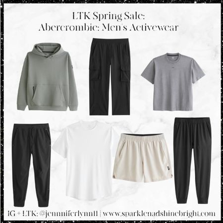 Men’s activewear from Abercrombie. So many great basics // staples for his wardrobe 

#LTKSpringSale #LTKfindsunder100 #LTKsalealert