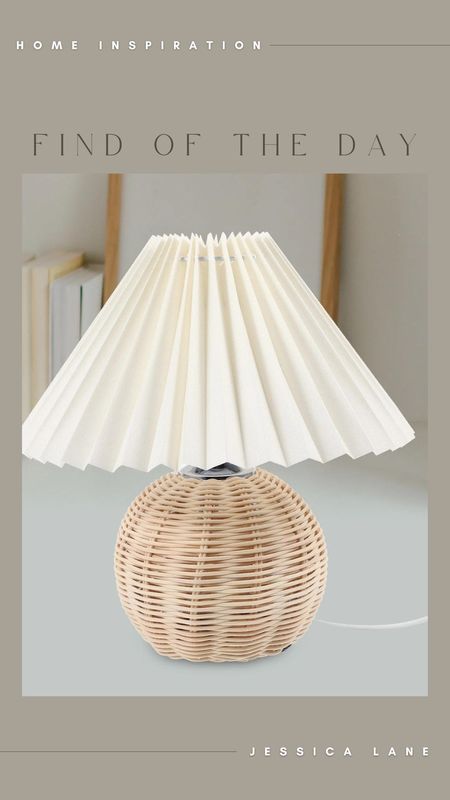 Home find of the day, check out this adorable woven table lamp with pleated shade from Walmart. Walmart home, Walmart find, table lamp, small table lamp, woven table lamp, pleated shade

#LTKHome #LTKFindsUnder50 #LTKStyleTip