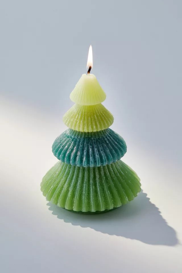 Pine Tree Shaped Candle | Urban Outfitters (US and RoW)