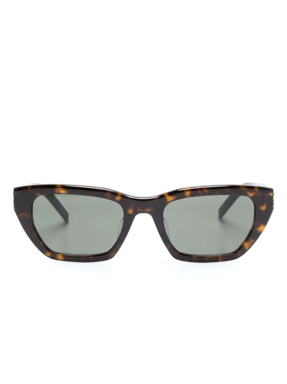 Saint Laurent Eyewear SL M127 F cat-eye Frame Sunglasses | Brown | FARFETCH UK | Farfetch Global