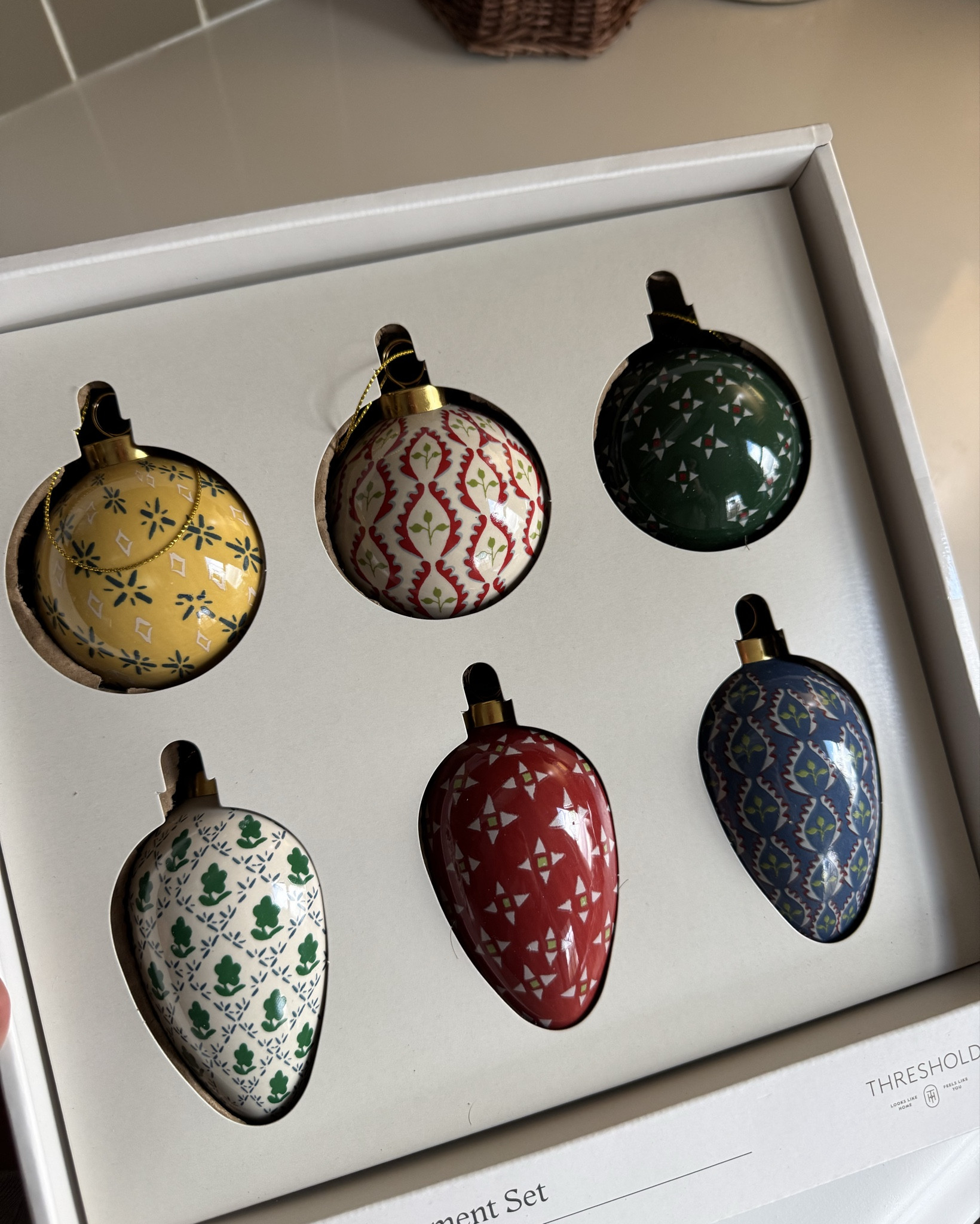 Ceramic Ornaments 🎁

#LTKHoliday #LTKHome #LTKSeasonal