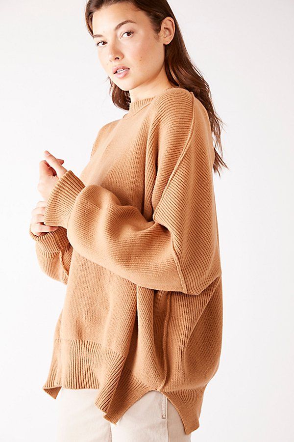 Easy Street Tunic by Free People, Camel, S | Free People (Global - UK&FR Excluded)
