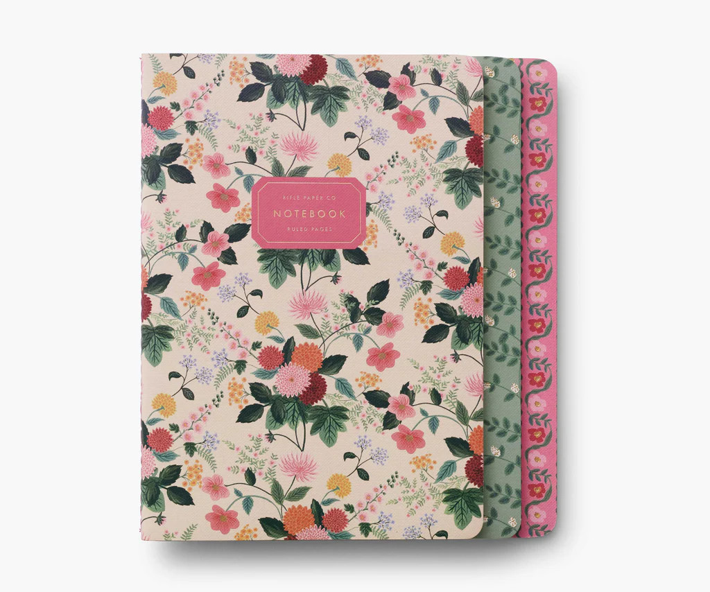 Stitched Notebook Set - Dahlia | Rifle Paper Co.