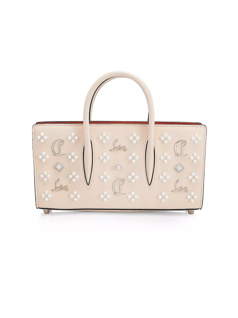Small Paloma Spiked Leather Baguette Bag | Saks Fifth Avenue