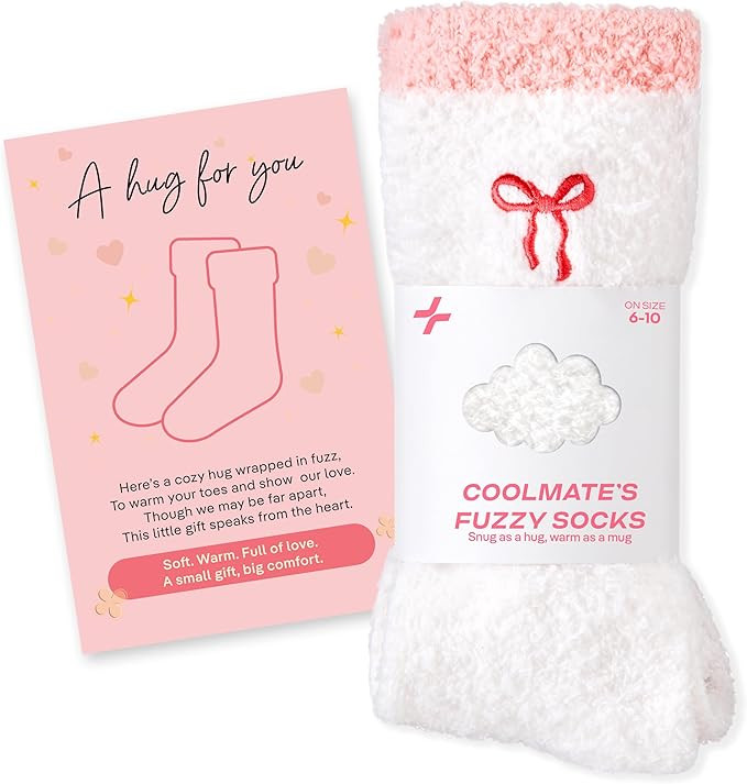 CoolMate GLOBAL Fuzzy Socks for Women Christmas Gift Box, Cozy, Soft, Stocking Stuffers, Comfy Cl... | Amazon (US)
