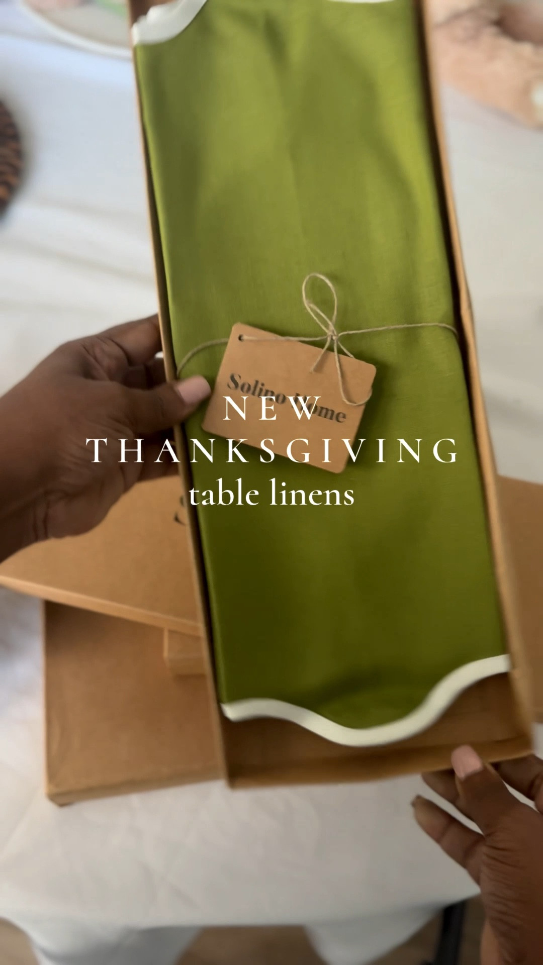 Couldn’t wait to get these in the mail and they are STUNNING. Beautiful linens are my love language for sure. All the hosting girlies, you’ll love these linens from Solino Home. 


Hosting, Tablesettings, Thanksgiving Table, Table Decor, Linens, Napkins, tablecloth, placemats 

#LTKHome #LTKHoliday