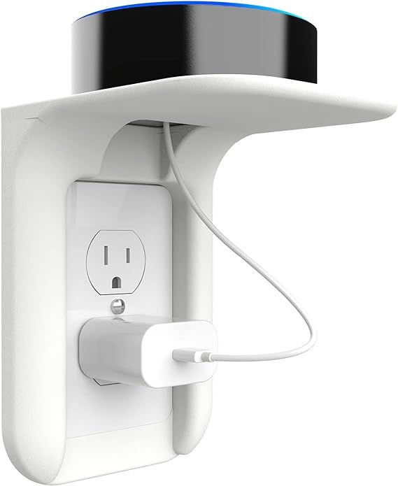 WALI Outlet Shelf Wall Holder, Standard Vertical Duplex Decorative Outlet Space Saving for Smart ... | Amazon (US)