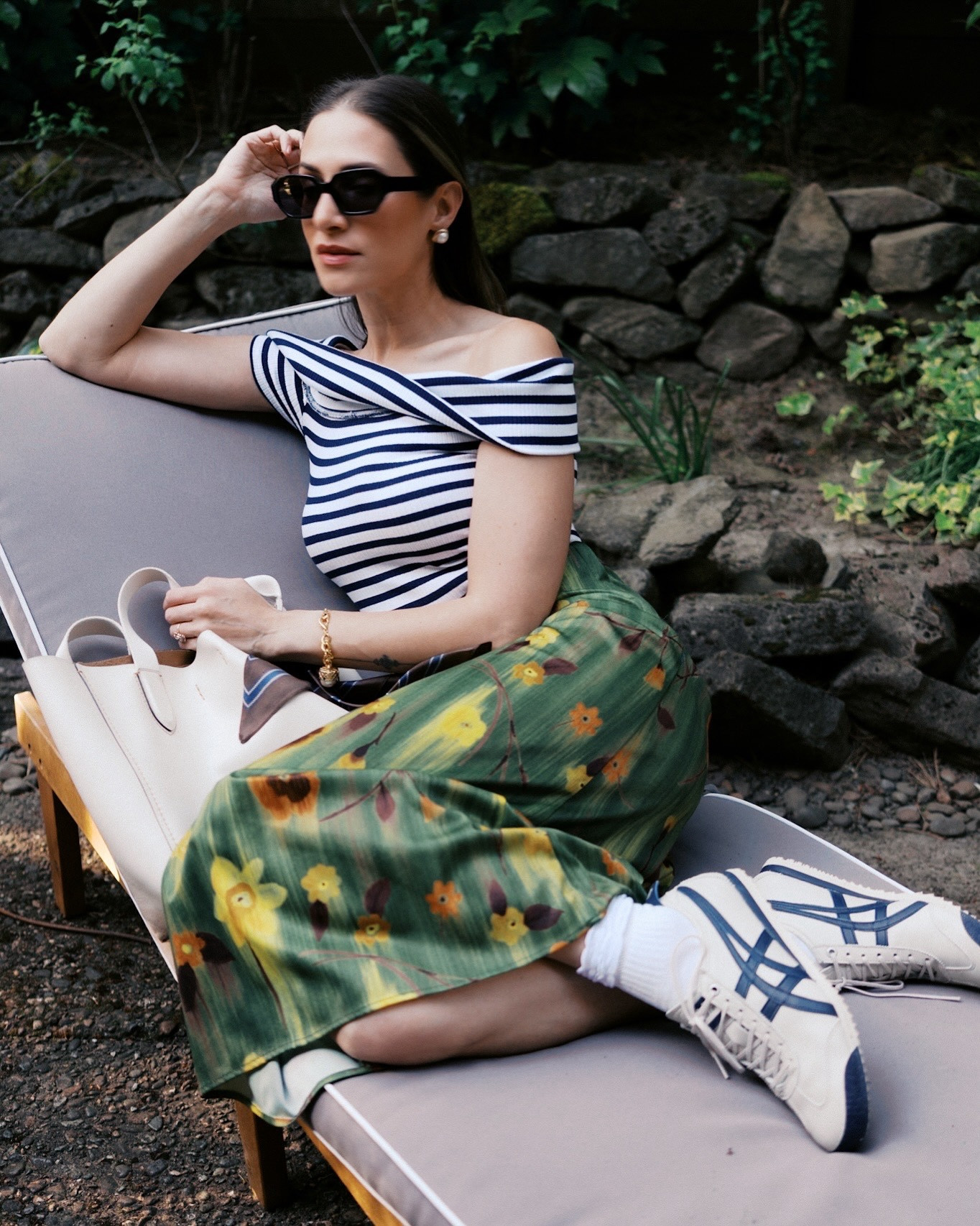 I couldn’t come back from Japan without some cute new shoes. #onitsukatiger 