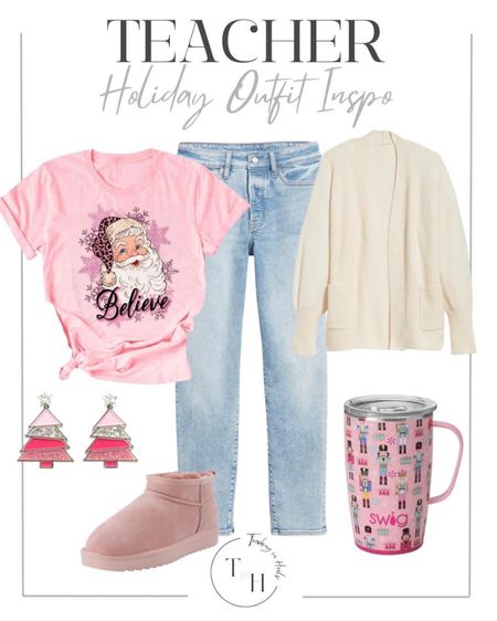 Holiday tee shirt  Pink Christmas  Nutcracker shirt  Holiday outfit inspo   Teacher holiday  

#LTKstyletip #LTKHoliday #LTKshoecrush