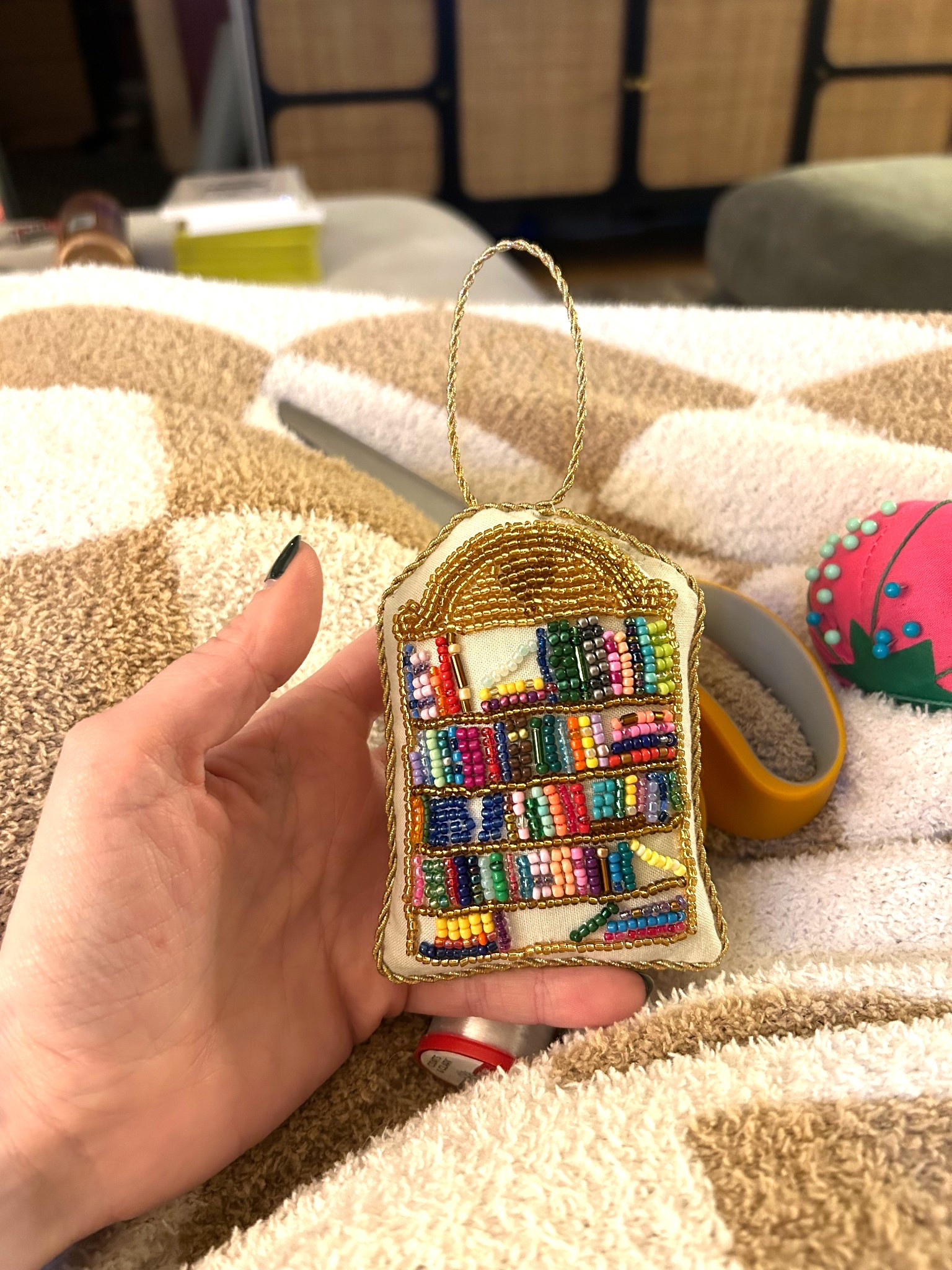 Library ornament I made for holiday gifts!

#LTKdayinmylife #LTKFindsUnder50 #LTKvlog