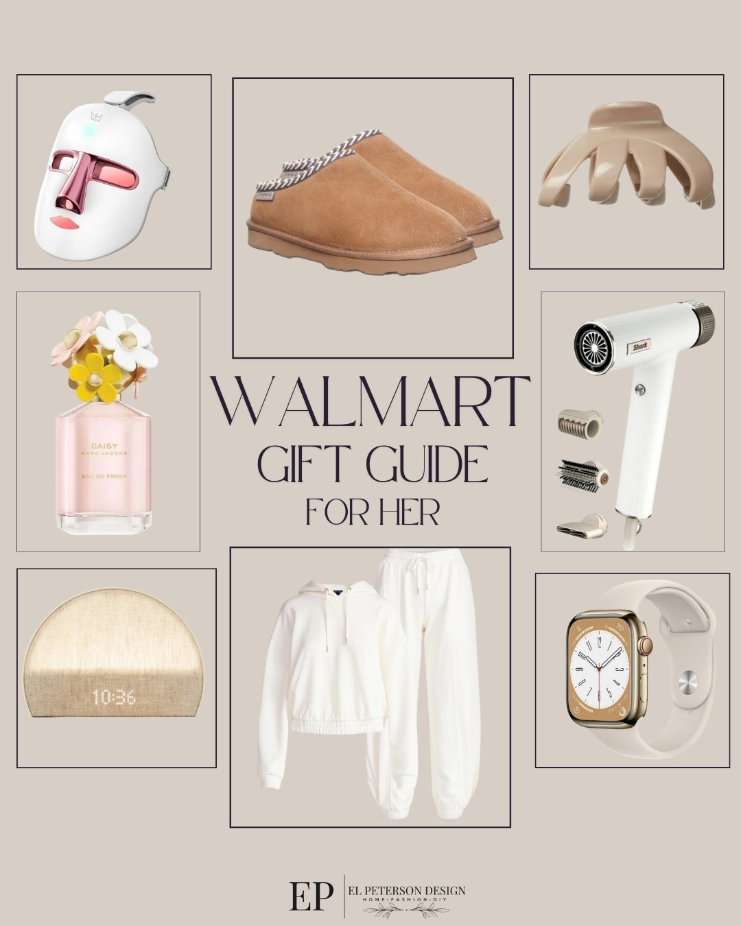 Walmart
Gift Guide for Her
Slippers
Claw clip
Blow dryer
Perfume
Watch
Sweat pant
Sweat shirt
Led face mask
Hatch alarm clock 


#LTKFindsUnder100 #LTKGiftGuide #LTKFindsUnder50