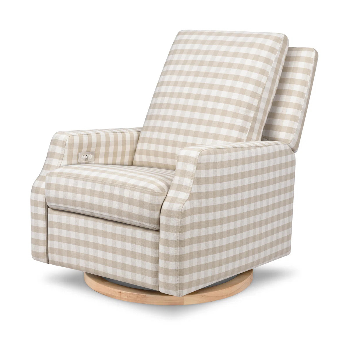 Crewe Electronic Recliner and Swivel Glider in Eco-Performance Fabric | Wayfair North America