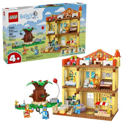 LEGO Bluey: Bluey’s Family House Playset 11203 | Target
