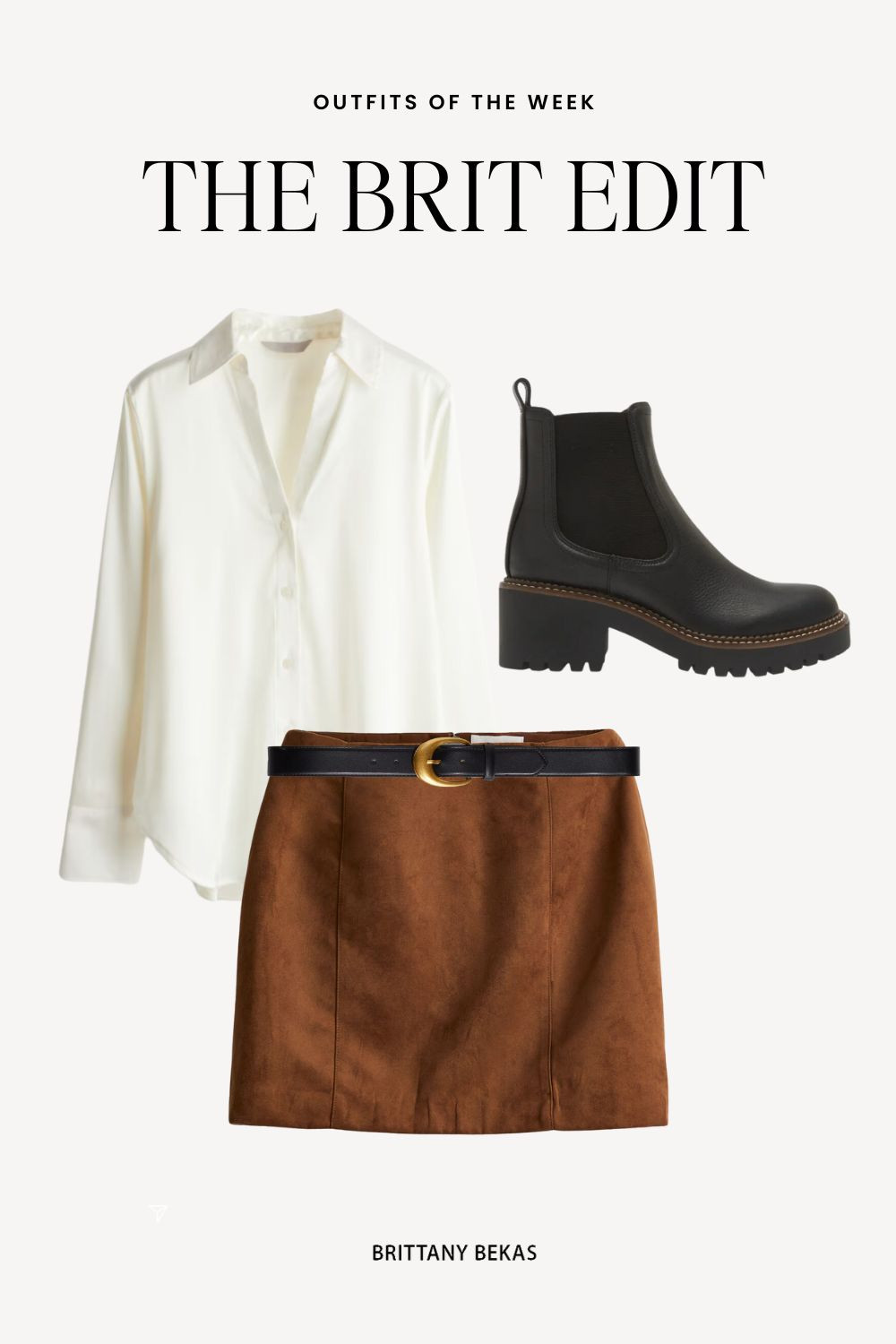 A new go to outfit for fall. This suede skirt is so cute and the Chelsea boots are a must have for fall this year. 

Fall fashion. H&M. Nordstrom favs 

Skirt 4 / boots 6.5 / shirt 6.5 

#LTKFindsUnder100 #LTKStyleTip #LTKFindsUnder50