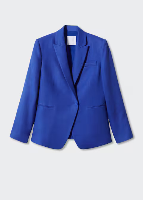 Anzugjacke aus Leinen | MANGO (DE)
