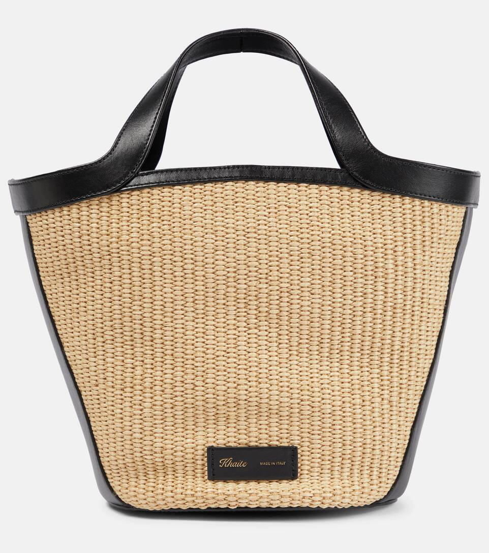 Nora Small raffia and leather tote | Mytheresa (US/CA)