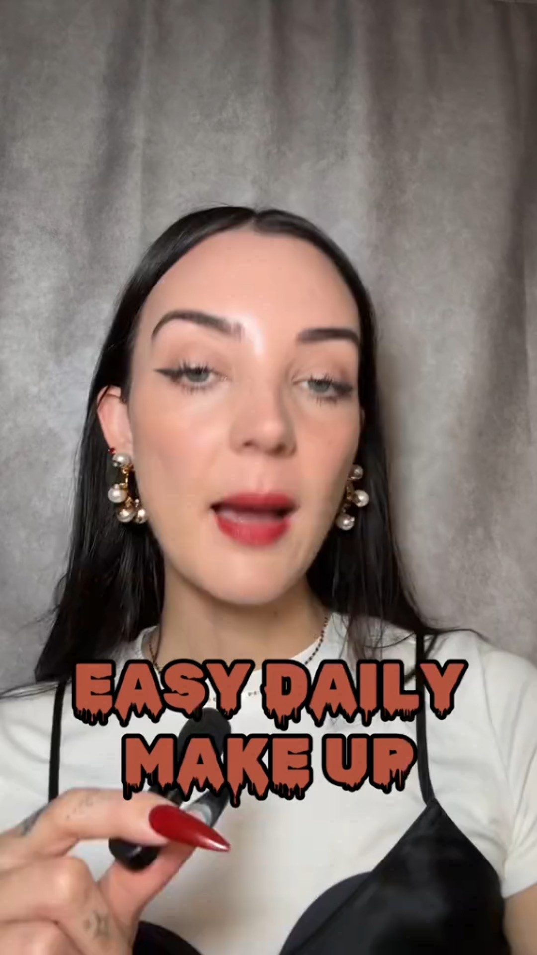 easy daily make up look 🖤 winged liner, easy alt make up 

#LTKBeauty