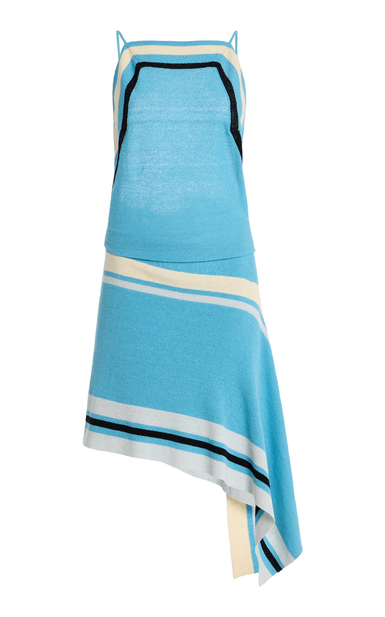 Straccio Knitted Extension Drape Mini Dress | Moda Operandi (Global)