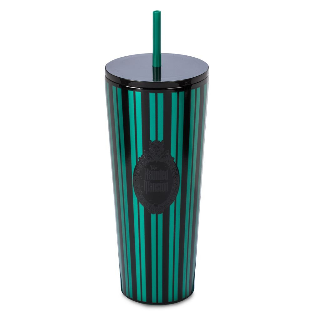 The Haunted Mansion Stainless Steel Starbucks® Tumbler with Straw | Disney Store