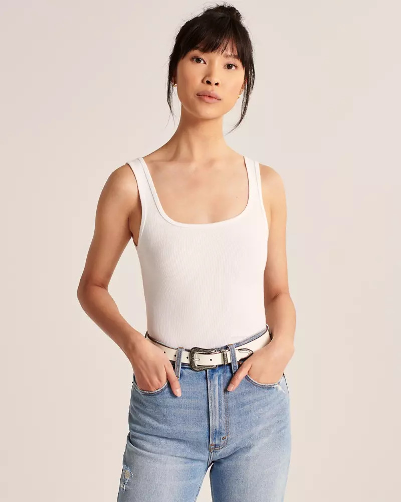 Scoopneck Tank Top | Abercrombie & Fitch US & UK