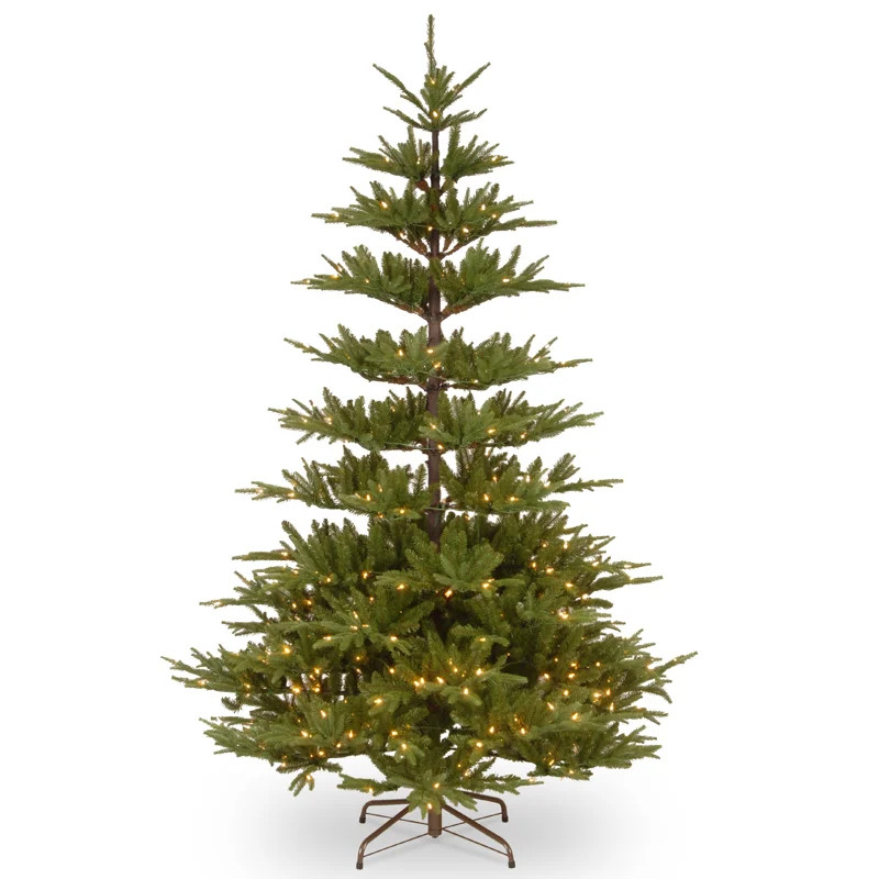 7.5' Green Fir Artificial Christmas Tree with 450 Clear/White Lights | Wayfair Professional