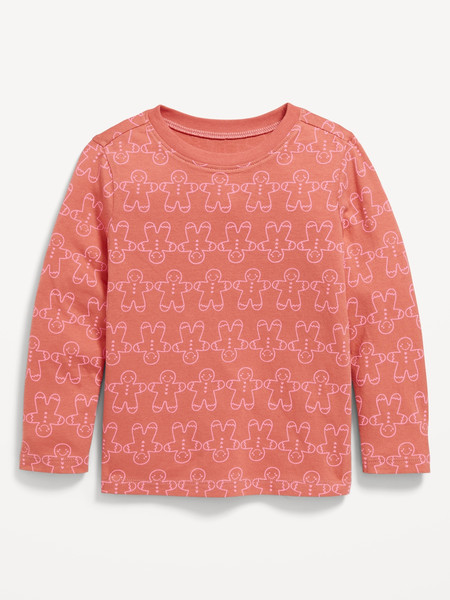 Printed Long-Sleeve T-Shirt for Toddler Girls | Old Navy (US)