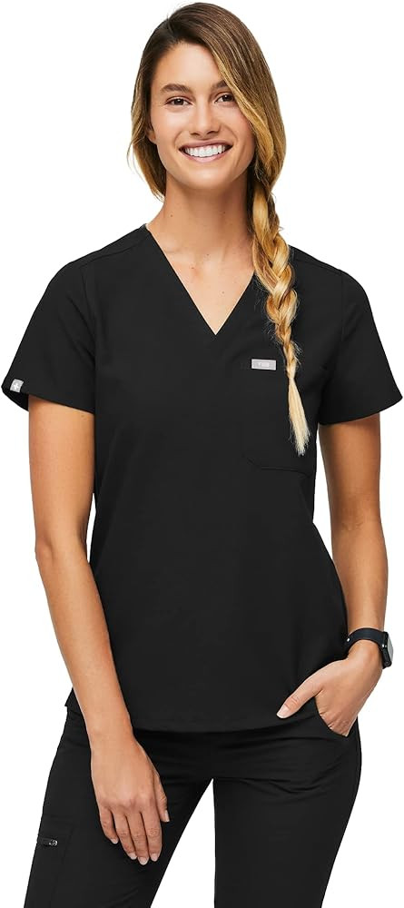 FIGS Catarina Scrub Tops for Women — Classic Fit, 1 Pocket, Four-Way Stretch, Anti-Wrinkle | Amazon (US)