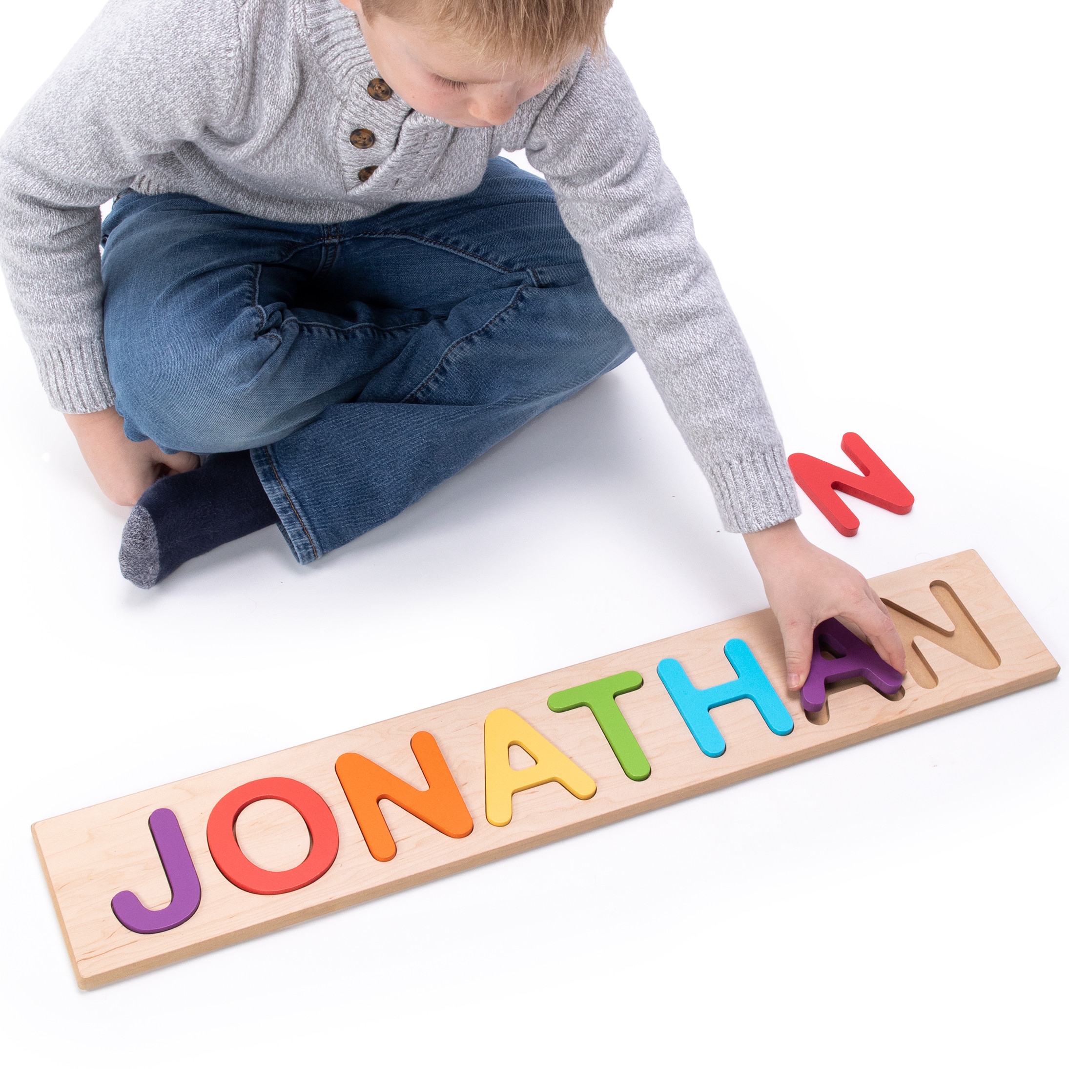 Personalized Name Puzzle - Best Early Learning Toys for Babies | Fat Brain Toys