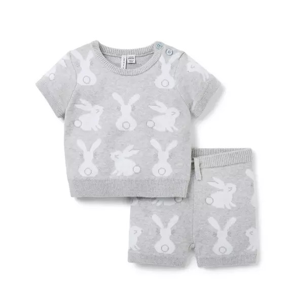 Baby Bunny Sweater Matching Set | Janie and Jack