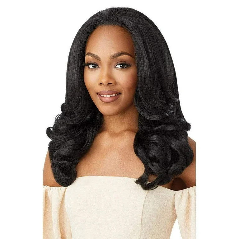 Outre Half Wig Quick Weave Neesha H301 (1B) | Walmart (US)