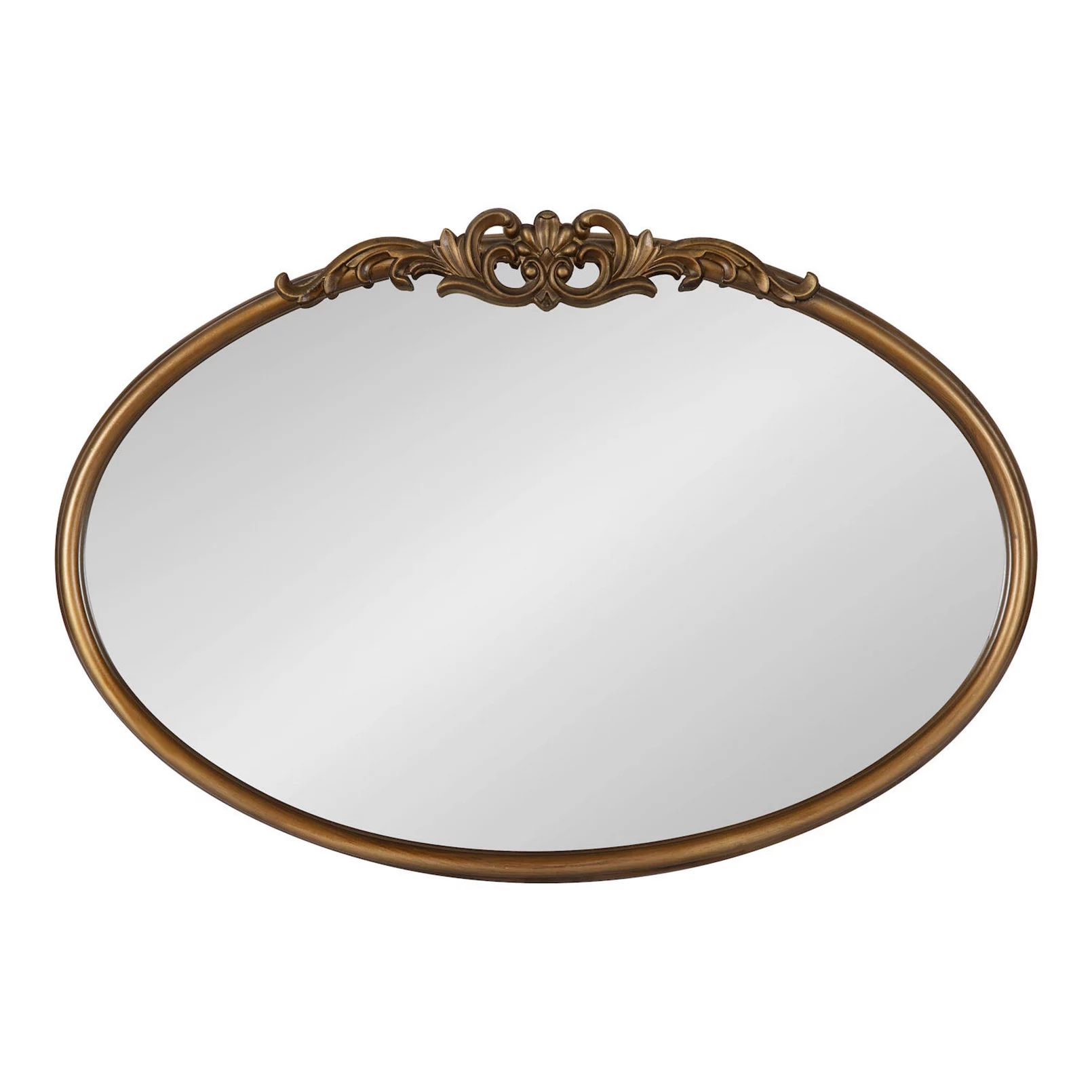 Kate and Laurel Arendahl Traditional Oval Ornate Wall Mirror | Kohl's